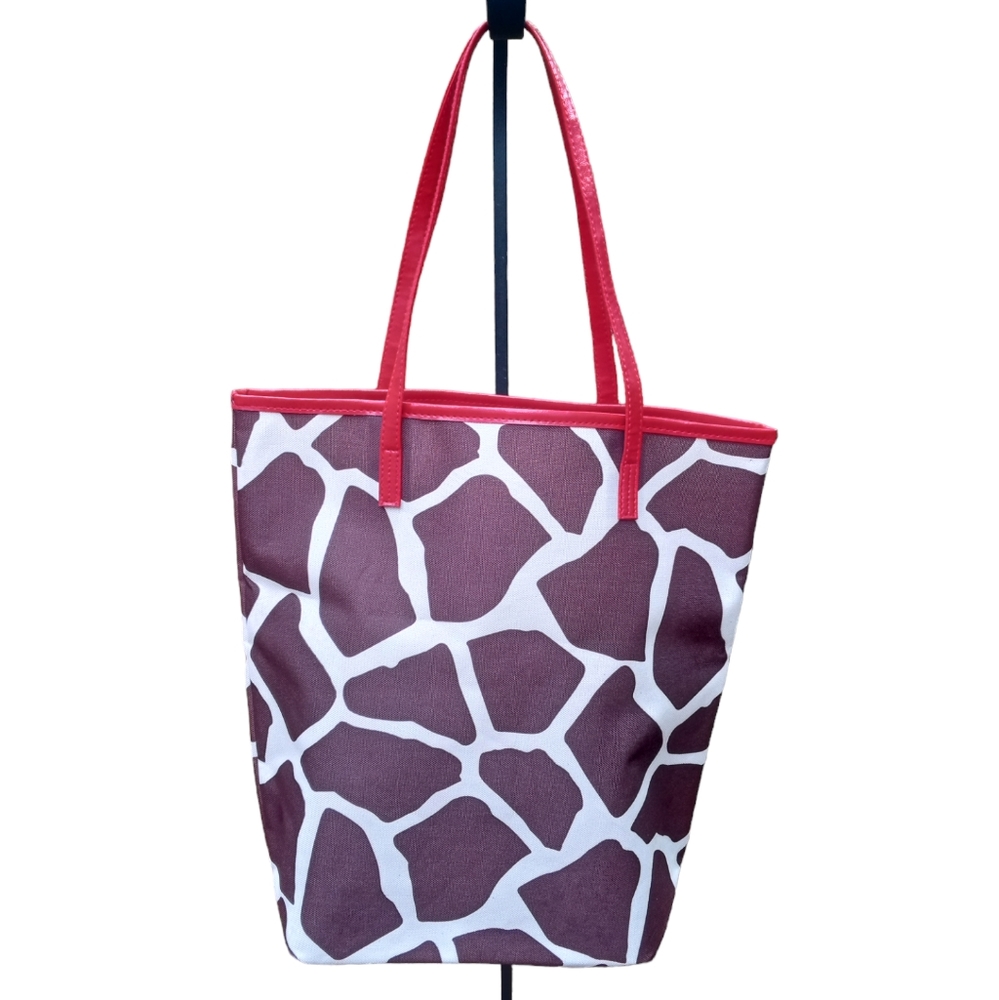 Elizabeth Arden Giraffe Print Tote